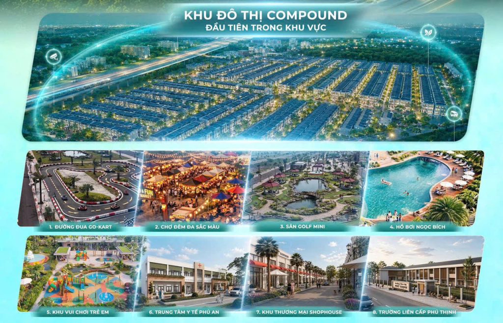 Tiện ích dự án Khu đô thị Bắc Sài Gòn Phương Trường An 6